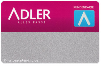 Adler Kundenkarte