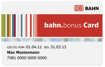 DB Kundenkarte - bahn.bonus Card