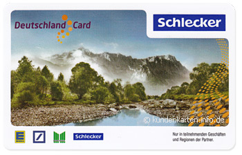 Schlecker Kundenkarte - Schlecker DeutschlandCard
